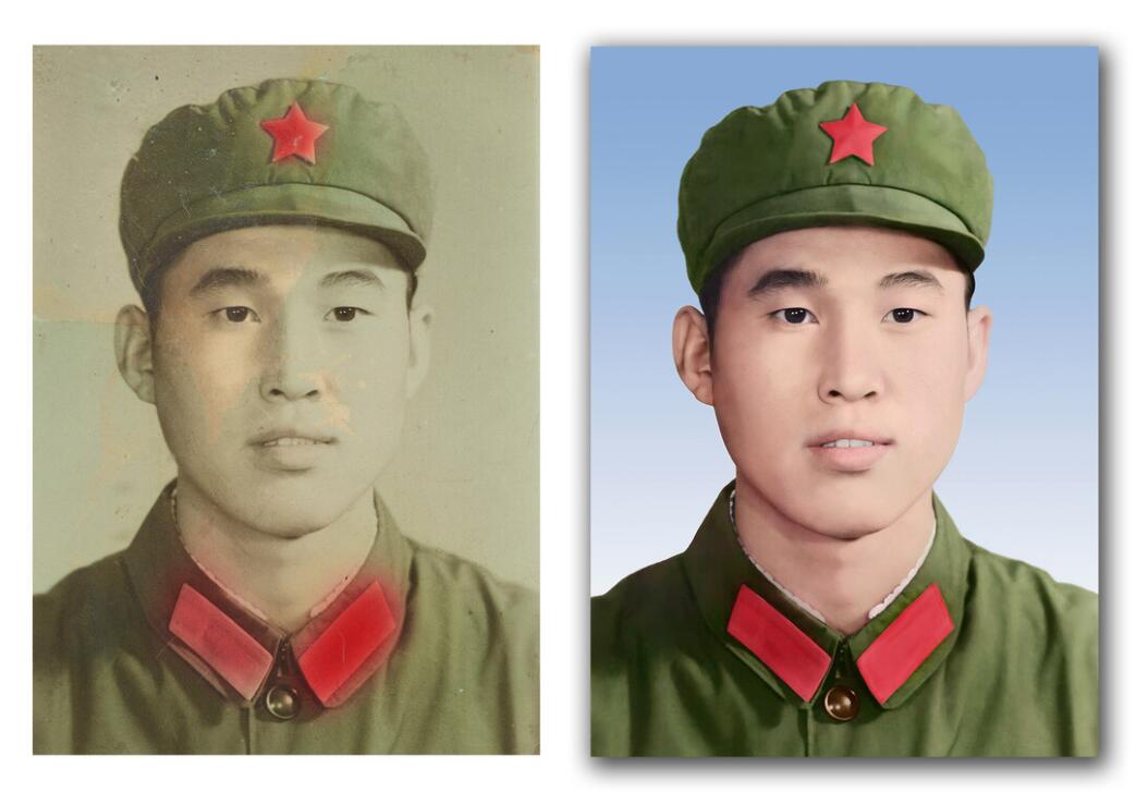 阿拉善左破损照片修复-18